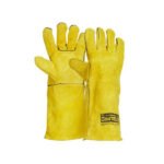 Guante Soldador Amarillo 16″