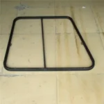 HITACHI EX120-3 marco de cristal de la puerta izquierda