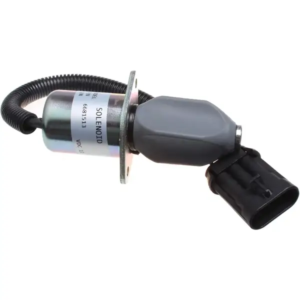12V Diesel Shutoff Solenoid Valve 7136559 6681512 for Bobcat Loader 450 453 463 553 653 751 753 763 773 853 863 873 883 953 Válvula Solenoide de cierre diésel de 12V 7136559 6681512 para cargador Bobcat 450 453 463 553 653 751 753 763 773 853 863 873 883 953 - Imagen 1