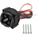 Enchufe de cargador de 48 voltios JW2-H6181-02 JW2-H6-181-01 para carrito de golf eléctrico Yamaha G29 2008-2010