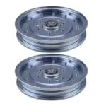 2 piezas de polea tensora plana 5102831 5021976 5600184 para cortacésped Ferris 5900500 5900708 5900781 5900783 5900943 5900993 Snapper 400Z 500Z Simplicity