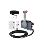 Caja de control remoto de acelerador de empuje de 10 pines 703 para cable de montaje lateral para motor fueraborda Yamaha