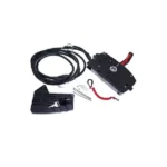 Caja de control remoto de montaje lateral derecho para motor fueraborda de barco de 8 pines y 12 cables con cable para Mercury
