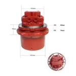 Conjunto de motor de desplazamiento RC441-61600 para excavadora Kubota KX91-3S U35S