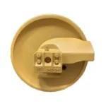 Conjunto de rueda guía 125-30-00042 para excavadora Komatsu D40A-3 D40A-5 D40PF-3 D41A-5 D41Q-3 D41P-5 PC100L-1 PC100L-3